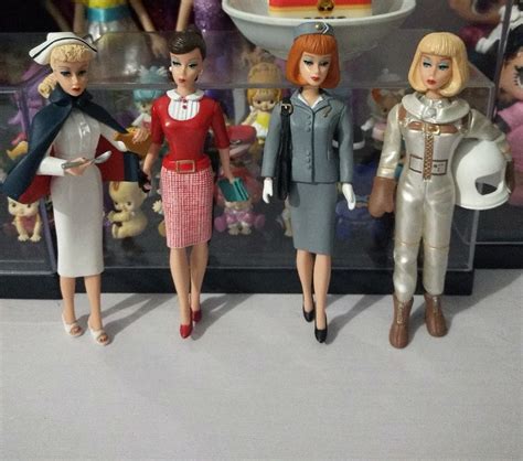 Pvc Figure Model Toy Vintage Doll Space Astronaut Air Hostess Doll Out