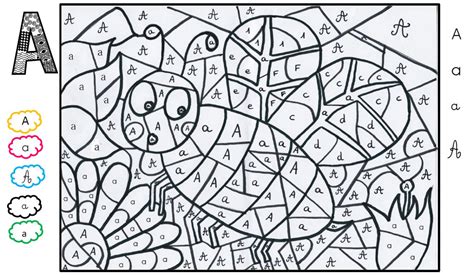Coloriage Magique Ms Lettres  Microsoft