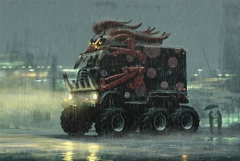 Twisted Metal Dark Tooth Twisted Metal Car Art Concept Art World