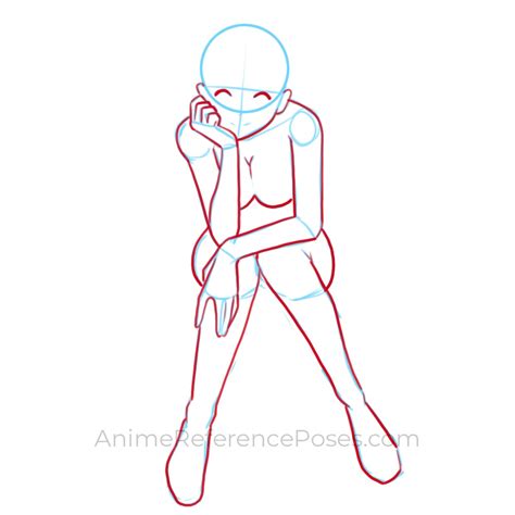 Anime Sitting Poses For Drawing Reference And Inspiration Figure