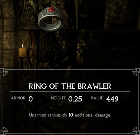 Rings Of Fortify Unarmed At Skyrim Special Edition Nexus Mods And