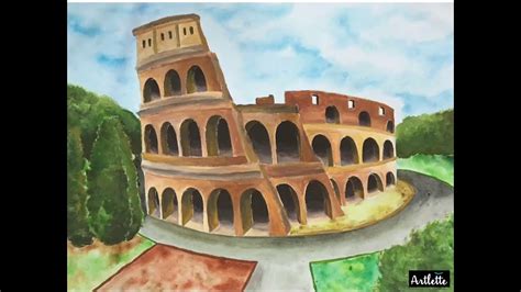 Colosseum In Acrylic Youtube