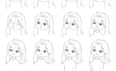 How To Draw A Girl Easy Way Girl Drawing Step By Step Cartoon Girl