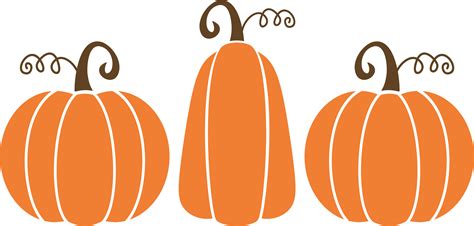 Pumpkin Trio Svg Design Actividades