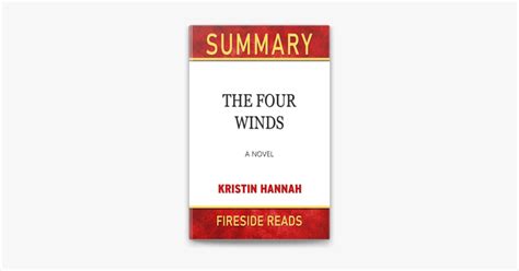 ‎the Four Winds A Novel By Kristin Hannah Summary By Fireside Reads