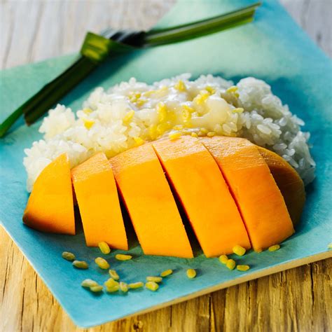 Mango Sticky Rice Rezept Für Süßen Klebreis Aus Bangkok Asiastreetfood