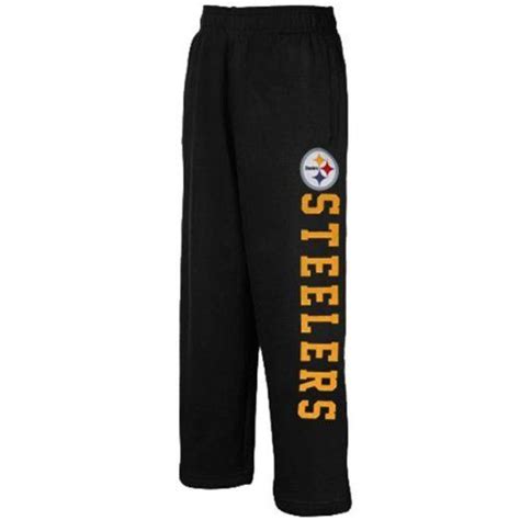 Pittsburgh Steelers Youth Black Nfl Fleece Pant By Nfl 2999