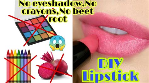 How To Make Lipstick At Home Lipstick Without Crayons Diy Lipstick Homemade Lipstick Youtube