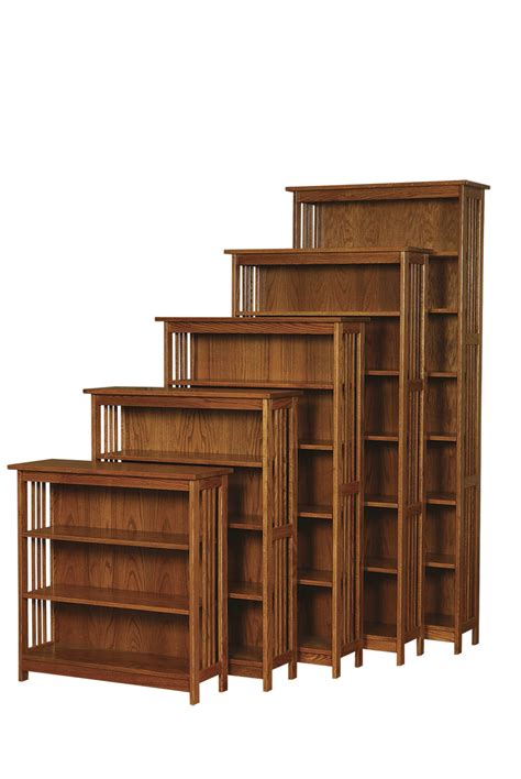 24w Country Mission Bookcase Amish Furniture Connections Amish