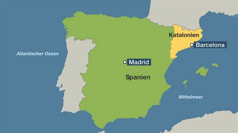Jahrhundert durch bürgerkrieg und faschismus eine schwere zeit. Katalonien Karte Spanien | Karte