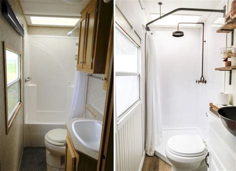40 Creative Rv Remodel Bathroom Ideas On A Budget