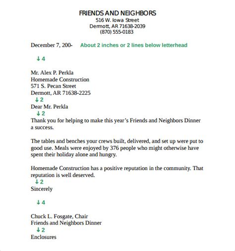 Business Letter Format Scholastic