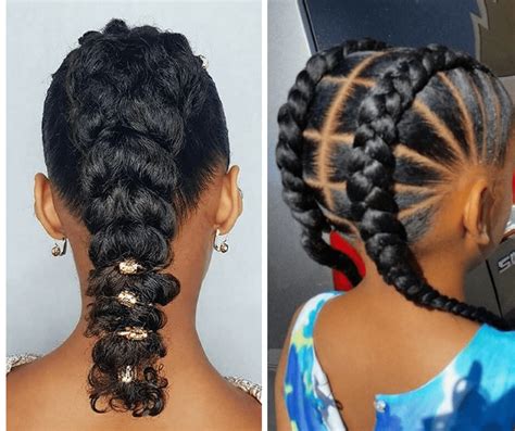 You can also choose extensions to make this hairstyle more versatile and stand out from. 10 Kid-Appropriate Protective Hairstyles You Can Take To ...