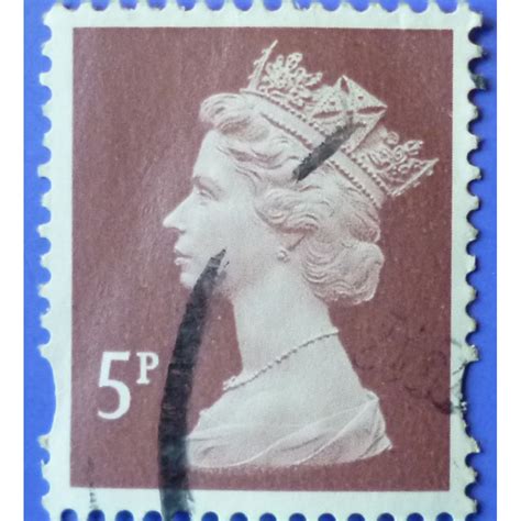 Stamp Uk Great Britain 2009 Definitive Queen Elizabeth Ii Decimal