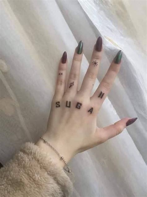 Tatuagem Suga Bts Bts Tattoos Mini Tattoos Kpop Tattoos