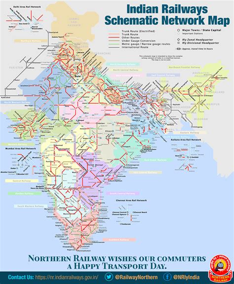 indian railways schematic network map 2023 irctcportal
