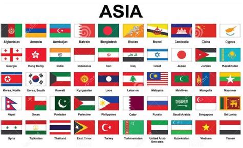 Los Pa Ses De Asia Y Sus Capitales Lista Completa Y Mapa