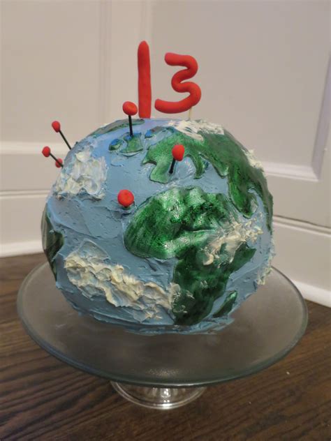Earth Globe Cake Globe Cake Photo Cake Cake