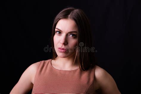 Confident Beautiful Woman Stock Image Image Of Caucasian 119400917