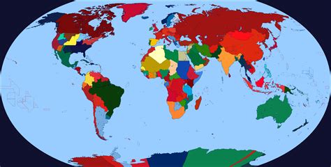 The Red World Map Rredworldmod