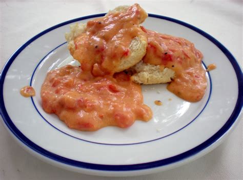 A Cook And Her Books Tomato Gravy And Biscuits