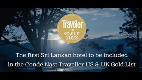 Ceylon Tea Trails Selected For Coveted Condé Nast Traveler Us And Uk