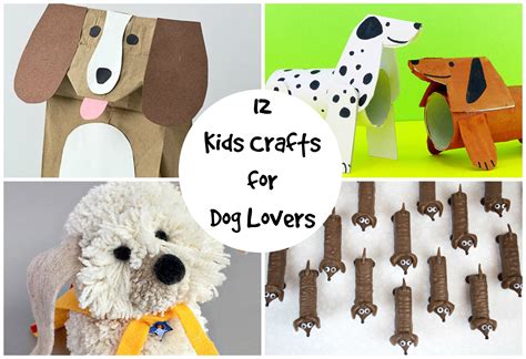 12 Kids Crafts For Dog Lovers