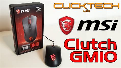 Msi Clutch Gm10 Gaming Mouse Review Youtube