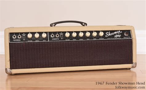 1967 Fender Showman Head Folkway