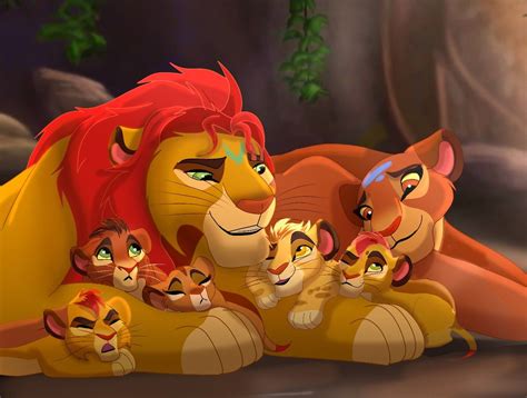 Kion And Ranis Cubs Lion King Drawings Lion King Art Lion King Pictures