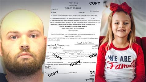 Publican la confesión de Tanner Lynn Horner el repartidor de FedEx que asesinó a la niña Athena