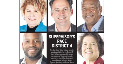 Get To Know The District 4 Board Of Supervisors Candidates The San