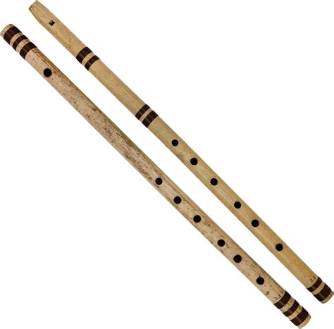 Indian Bansuri Bamboo Flute Set Includes Flutes Fipple