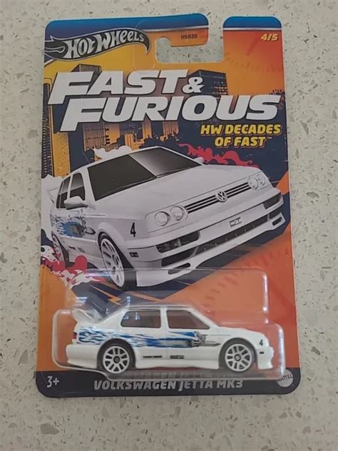 HOT WHEELS FAST And Furious Decades Of Fast VW Volkswagen Jetta MK EUR PicClick FR