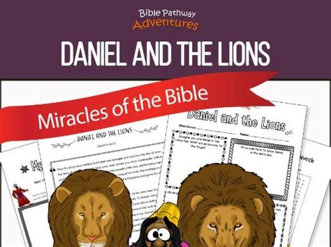 Bible Miracles Daniel And The Lions Teaching Resources
