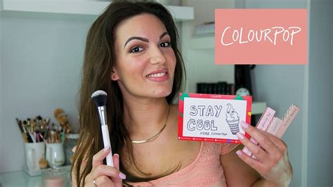 colourpop cosmetics volume 2 make up diary youtube