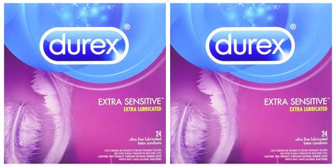 Durex Condom Extra Sensitive Natural Latex Condoms 48 Count Ultra