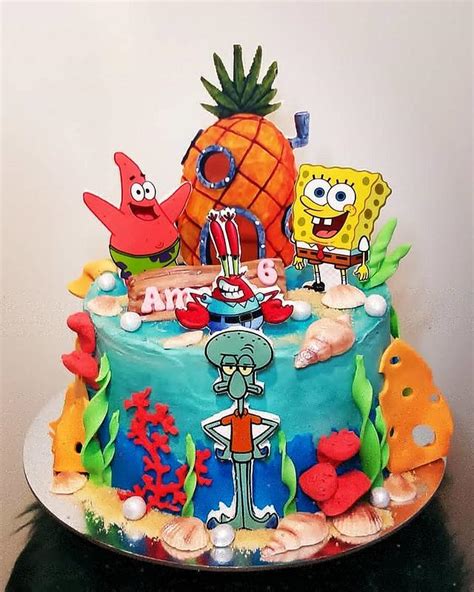 Spongebob Cake Decorated Cake By Marek Cakesdecor