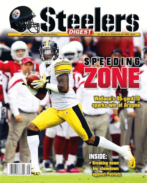 Steelers Digest Oct 29 11 Digital Steelers Pittsburgh Steelers