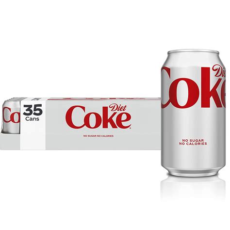 Diet Coke Soda Soft Drink 12 Fl Oz 35 Pack Grocery