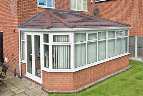 A Very Good Looking Double Hipped Lean To Conservatory Roof Finished