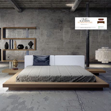 Desain ini sangat minimalis yang tidak membutuhkan banyak ruang. tempat tidur lantai minimalis ala jepang | Dipan Lantai ...