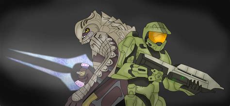 Master Chief And The Arbiter By Xtarynstormcaster On Deviantart