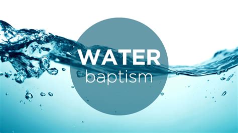 Water Baptism Faithlife Sermons
