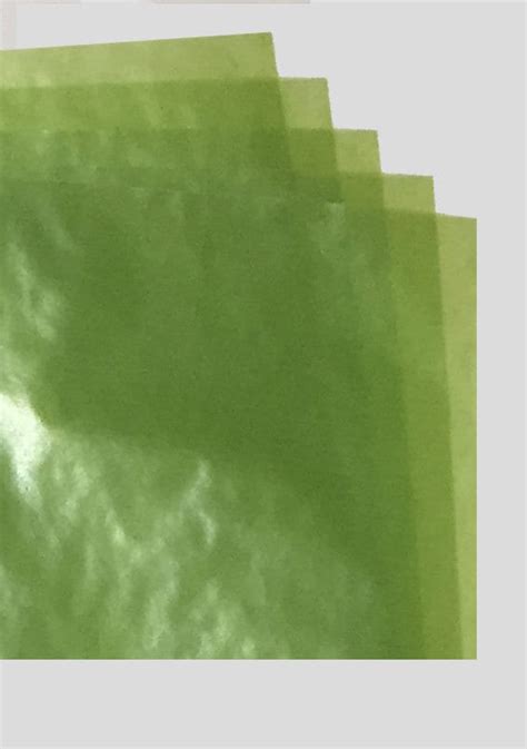 Single Sheet Of Light Green Translucent Wax Paper For Making Etsy
