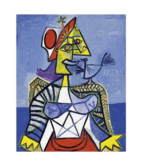 Pablo picasso schlafender bilder 169,95 €. Pablo Picasso Frau mit Vogel Poster Kunstdruck bei ...