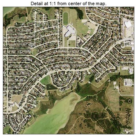 Aerial Photography Map Of The Colony Tx Texas