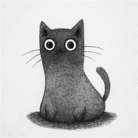 Cats Created Using Hundreds Of Pen Strokes By Luis Coelho Demilked