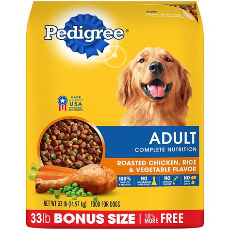 The first three ingredients are lamb, lamb heart, and lamb tripe. Pedigree Adult Dry Dog Food - Roasted Chicken, Rice ...