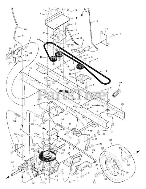 Scotts Riding Lawn Mower Belt Diagram